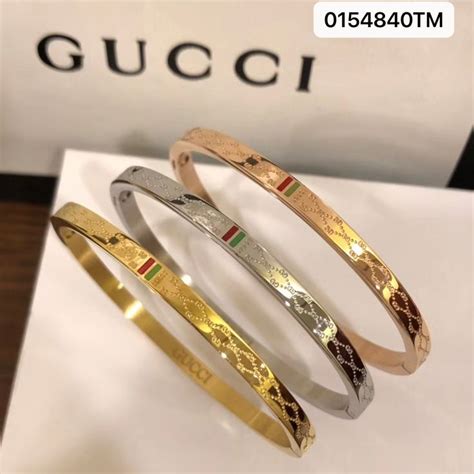 gucci wristbands|Gucci bangle price.